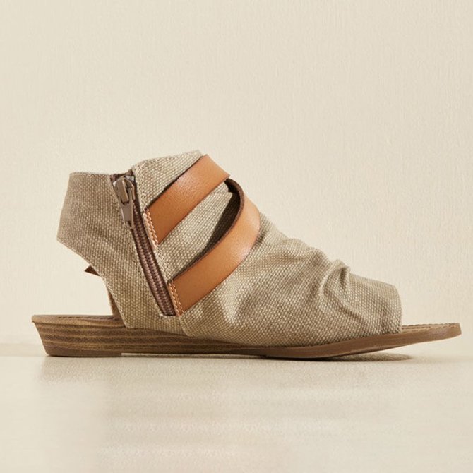 Summer Adjustable Buckle Shoes
